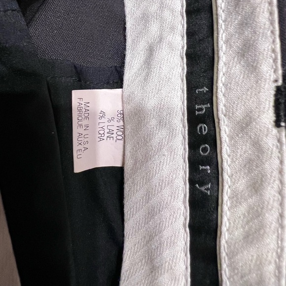 Theory Brand black pants size 2 - Charcoal color - Picture 2 of 4
